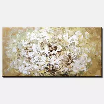 Prints painting - White Flower