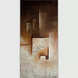 Abstract painting - The Wall