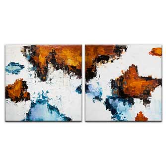 Abstract painting - The New Map