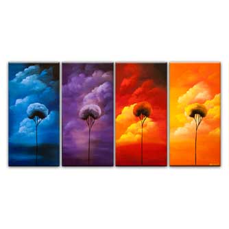 landscape painting - Four Seasons