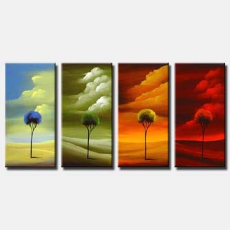 landscape painting - Seasons