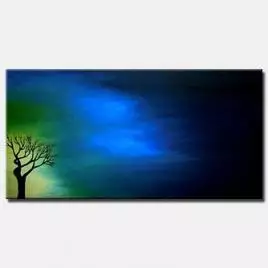 landscape painting - Light Over Darkness