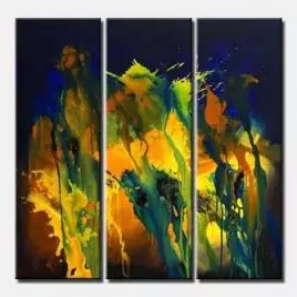 Abstract painting - Eruption