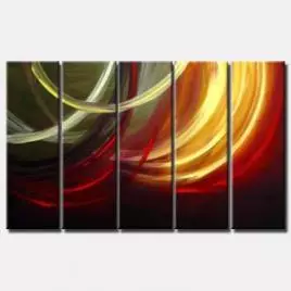 Abstract painting - Twists of Love