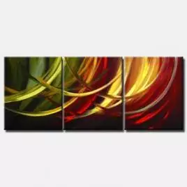 abstract painting - Twists of Love