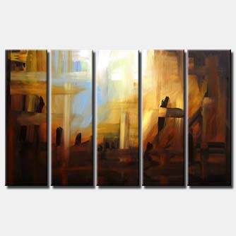 Abstract painting - Metropolis