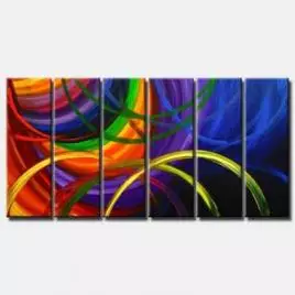 abstract painting - Show me the Way to Your Heart