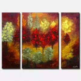 landscape painting - Forests of the Heart