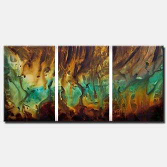 abstract painting - Caves of Steel