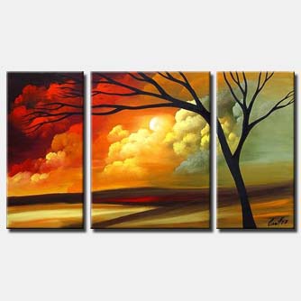 Landscape painting - Love a Higher Love