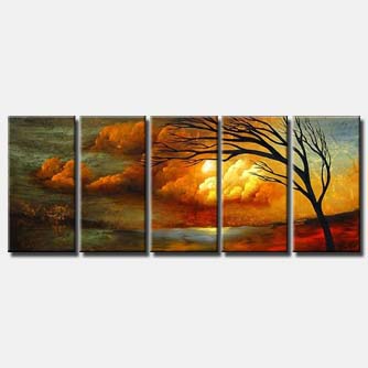 Landscape painting - Love for All Seasons