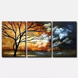 landscape painting - Vanilla Sky