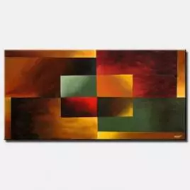 abstract painting - Back to Square One