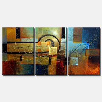 abstract painting - Unlocking Mystery