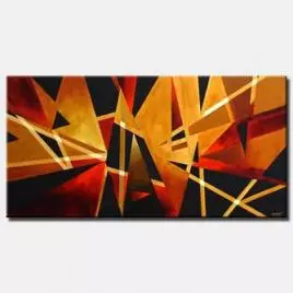 abstract painting - North Lights