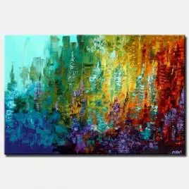 Cityscape painting - Endless Possibilities