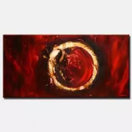 abstract painting - The Ring