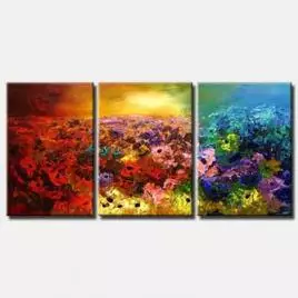 Floral painting - Fields of Beauty