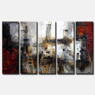 abstract painting - Sin City