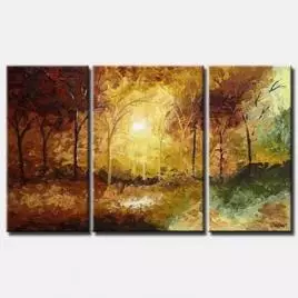 landscape painting - Into the Light