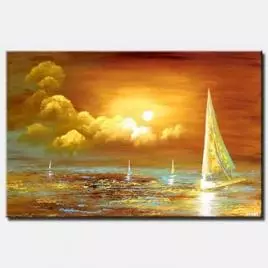 Seascape painting - Sailing in Your Ocean
