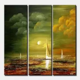 Seascape painting - After the Storm