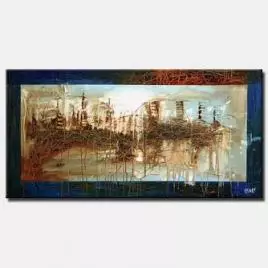 Cityscape painting - Busy City