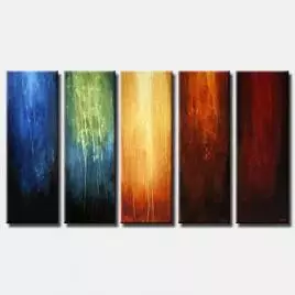 Abstract painting - Glory Days