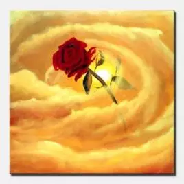 Floral painting - Love is in the Air
