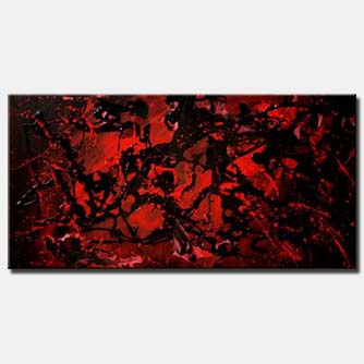Abstract painting - Red