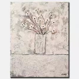 Floral painting - White Blossom