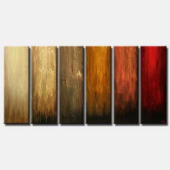Abstract painting - Six Colors of Magic
