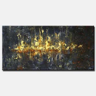 Abstract painting - Manhattan