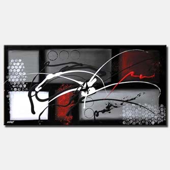 Abstract painting - A Signature of an Artist