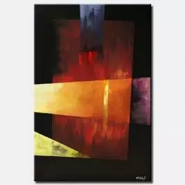 abstract painting - The Gift