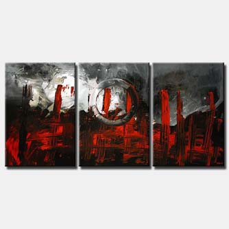 Abstract painting - The Firm
