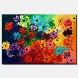 Floral painting - Garden of Eve
