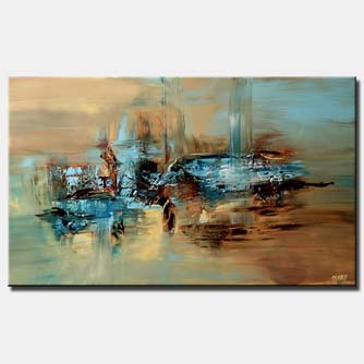 Abstract painting - The River Kings Road