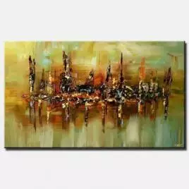 Cityscape painting - The City of Orhan