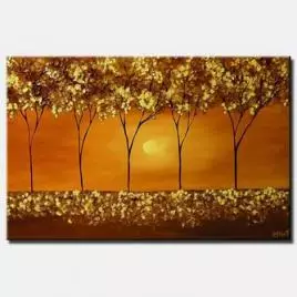 landscape painting - Golden Moments