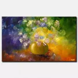 Floral painting - Gift of Love