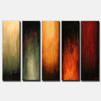Abstract painting - Five