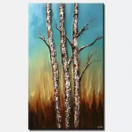 landscape painting - Standing Tall