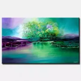 landscape painting - Eden