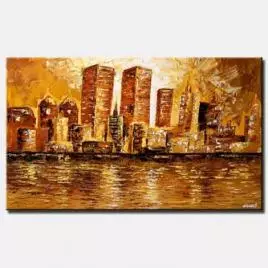 Cityscape painting - New-york