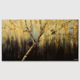landscape painting - The Weeping Willow