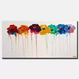 Floral painting - Colors on My Wall