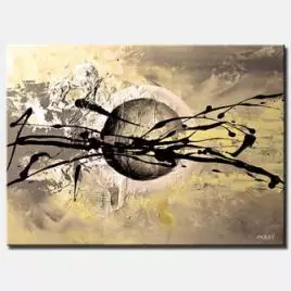 abstract painting - Impact