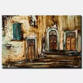 Cityscape painting - Jaffa