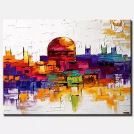 Religious painting - Jerusalem